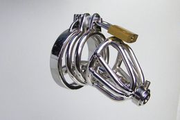 Small Male Device Belt Short Cock Cage Stainless Steel Urethra Sounds BDSM Penis Plugs Male Spikes Uret1714974