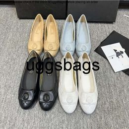 high quality Chanelity Loafers Dress Shoes Sandals Quilted 100 Real Leather Women Flap Loafer Top Quality Moccasin Ballet Flats Lambskin Button Mary Jane Luxury Des