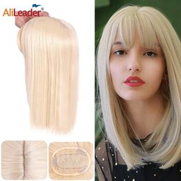 Wiglets Synthetic For Thinning Hair Lightweight With Bangs For Straight Hair Hairpiece For Mild Hair Loss Volume Cover Gray Hair 240118