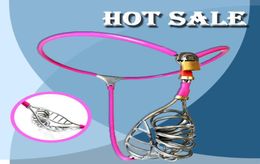 Design Devices Pants Stainless Steel Male Belt Bondage Fetish Hollow Out Cage Restraint Sex Toys For Men3949846