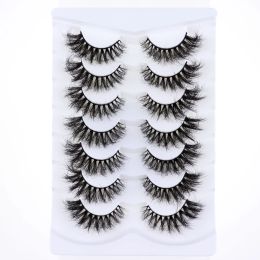 Lashes 140 Pairs Eyelashes Faux Mink Eyelashes Long Lasting Fluffy Mink Lashes Dramatic Volume lashes Extension Thick Long