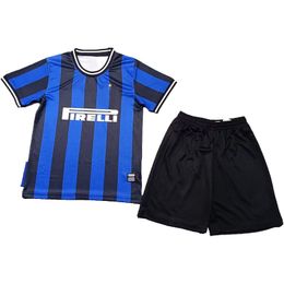 Retro classic 2009 2010 Inter KIDS soccer jerseys MilanS J.ZANETTI SNEIJDER MILITO Eto o MATERAZZI STANKOVIC MAICON CAMBIASSO Boys girls sets football shirt