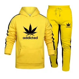 Mens Tracksuits Sweat-shirt Set Hoodies and Sweatpants High Quality Male Outdoor Casual Sports Jogging Suit Gym Longsleeve Tracksuit L565