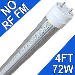 4Ft Led Shop Lights Fixture ,4 Feet 72W 48' Garage Light 48'' Dual Pin T8 G13 LED Tube , Linkable Led Bulbs Garage Warehouses, Plug and Play High usastock