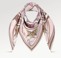 2024 top 1Fashion Women Designer Silk Scarf Luxury Shawl Small Squares High Quality Turbans Head scarfs square Bandeaus Headband Unlocked Square 90cm L 78351