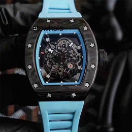 Watches for Men Leisure Wine Mechanical Wrist Designer Factory Rm055 Cool Trend Barrel Tape Clock Movement 2023 New