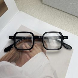 Sunglasses Frames Optical Lenses Woman ZOLMAN B Men Women Spectacle Frame Brand Designer Acetate Square Maleglasses Female