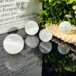 Natural Clear Quartz Crystal Sphere Ball Healing Gemstone Gift Energy