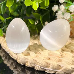 Beautiful Natural Clear Quartz Crystal Sphere Egg Healing Gemstone Gift Energy