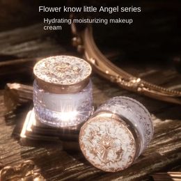 Flower Know Little Angel Hydrating Moisturizing Makeup Cream is moisturizing and not easy to stick to powder 240124