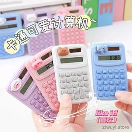 Calculators Cartoon Cute Calculator Fashion Mini Portable Small Calculator Portable Office Computer for Primary School Students