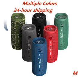 Outdoor Speakers Speaker 6 Wireless Bluetooth Portable Ipx7 Waterproof Portables Stereo Bass Music Charge 5 Local Drop Delivery Elect Dh5P3