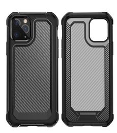 Clear Carbon Fibre Design Phone Cases For Iphone 14 13 12 11 Plus Pro Max Mini Samsung Galaxy S20 Ultra Hybrid Bumper Mobile Hard 3873571