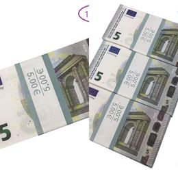 2022 Fake Money Banknote 5 10 20 50 100 Dollar Euros Realistic Toy Bar Props Copy Currency Movie Money Faux-billets 100 PCS Pack4G5JZ69T