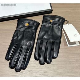 designer G Sports outdoor glove sport Luxury Fashionable female gloves Women Designer Mitten Sheepskin Gloves Winter Leather BiG Fingers Glove Warm glove spor 8DW0