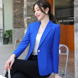 Women's Suits Elegant Business Lady Jacket Women Full Sleeve Blazer Female Casual Office Work Wear Coat Clothing