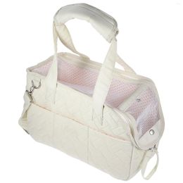 Dog Carrier Puppy Pet Bag With Pocket Cat Carrying Travel Outdoor Container Pouch Breathable