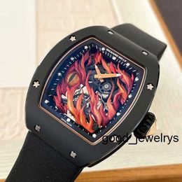 RM Wrist Watch With Box Richards Milles Wristwatch Rm26-02 Tourbillon Evil Eye Tourbillon Limited Edition