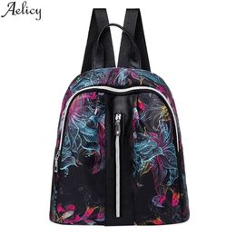 Aelicy Women's Fashion Backpack Girls Panelled School Bag Female Large Capacity Computer Backpacks Women Shoulder Bag NEW292h