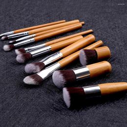 Makeup Brushes 11Pcs/Set Eco-Friendly Brush Set Smooth Hygienic Tools Delicate Texture Portable Soft Bristles