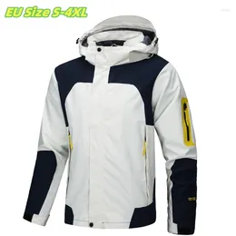 Men's Jackets Windbreaker Pizex Couple Spring Autumn Casual Coat Hoodie Jacket For Men Women Climbing Outdoor Waterproof Clothes