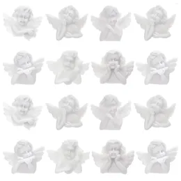 Storage Bottles 30 Pcs Statue DIY Accessories Ornament Resin Angel Figurine Mini Angels For Crafts