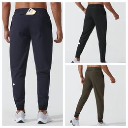 LUmen-1033 Spring-Summer Thin Woven Quick-drying Pants Mens Outdoor Running Pants Training Pants Casual Relaxed Yoga Pants