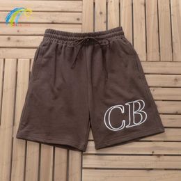 Cole Buxton Men's Shorts 2024 Designer Shorts Summer Simple Embroidery Brand CB Men Women Cotton Drawstring Khaki Brown Green Cole Buxton Shorts 115