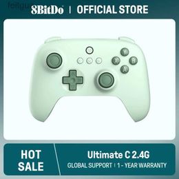 Game Controllers Joysticks 8BitDo - Ultimate C Wireless 2.4G Gaming Controller for PC Windows 10 11 Steam Deck Raspberry Pi Android YQ240126