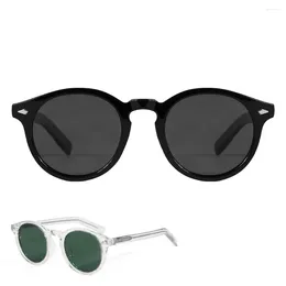 Sunglasses COHK Fashion High Quality Retro Round Polarised Men Women Brand Designer Classic Vintage Sun Glasses Shades UV400