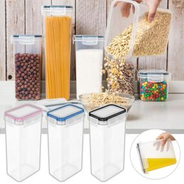 Split Kitchen Bean- Dry Food Grain Storage Tank Superimposed Sealed Tank Grain Storage Box Transparent Fruit Box Fruit Snack 240124