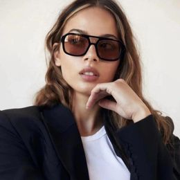 Sunglasses Classic Square Women Retro Big Pilot Sun Glasses Female Fashion Driving Vacation Shades