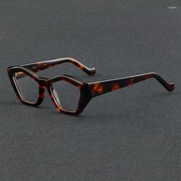 Sunglasses Frames Vintage Acetate Glasses Frame Ladies Upscale Joker Multilateral Myopia