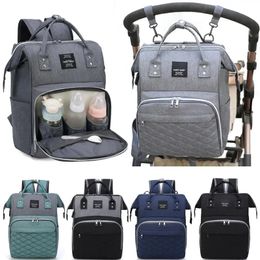 Mommy Diaper Bags Baby Stroller Hanging Bag Mother Large Capacity Nappy Backpacks with Changing Mat Convenient Baby Nursing Bags 240119