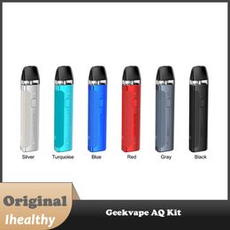 Original GeekVape AQ (Aegis Q) Kit mit 2-ml-Top-Fill-Pod und 1000-mAh-Akku. Unterstützt MTL-RDL-Dampfen