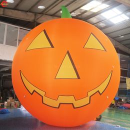 6mH (20ft) With blower Free Door Ship Outdoor Activities Giant Inflatable Pumpkin Ghost Balloons for Halloween Advertising Decoration