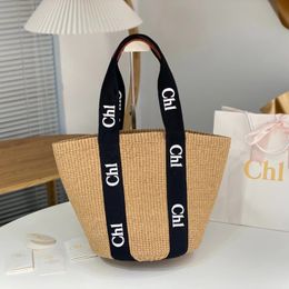 Luxury Bag Designer Bag Beach Bag Tote Bag Handbag Women's Handbag Classic Grass Woven Shoulder Bag Tote Medium Handbag Brand Bag Large Capacity 457