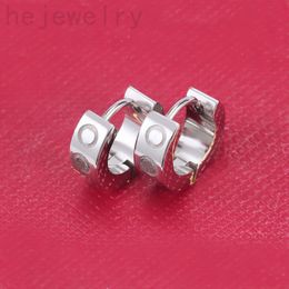 Lady diamond stud earings designer earrings luxury jewelry dainty ornament for women multisize screw hoop orecchini luxurious jewelry designers earing zb015