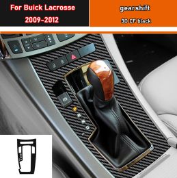 Car Interior Sticker Gear Box Protective Film For Buick Lacrosse 2009-2012 Car Gear Side Sticker Carbon Fibre Black