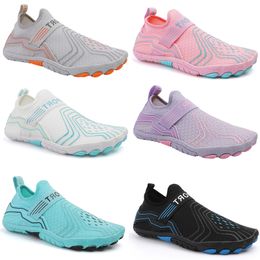 Sandals Water Shoes Men Summer Swimming red orange green blue pink black purple Outdoor Man Women Slippers Quick Dry Aqua Flats Yoga Sock size 36-45