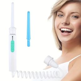 1pc Portable Dental Water Sprayer - Oral Irrigator for Teeth Cleaning and Mouthwash - Household Teeth Irrigator with Dental Floss