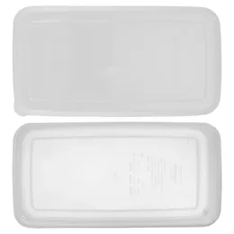 Plates Refrigerator Cake Case Bread Storage Box Acrylic Fridge Organiser Saver Container Airtight