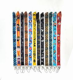 Classic Cartoon Magic School Keychain Lanyards for Keys ID Badge Holder Mobile Phone Rope Neck Straps Neckband Webbing Ribbon Accessories