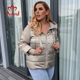 Astrid Autumn coat women Outwear trend Jacket Short Parkas Padded casual fashion female high quality Warm Plus size AM-8601 240126