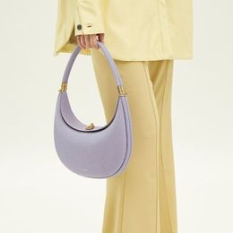 Fashion Songmont crescent Luna Designer bag strap Womens mens Luxurys handbag CrossBody half moon Bags Totes Removable shoulder sling satchel calfskin Clutch450