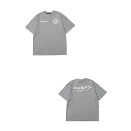 Cole Buxton T-shirts Summer Spring Loose Cole Buxton T Shirt Men Women High Quality Classic Slogan Print Top Tee 985