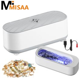 Cleaners Ultrasonic Cleaner Household Portable Glasses Washing High Frequency Vibration Wash Cleaner Suitable for Jewellery Necklaces