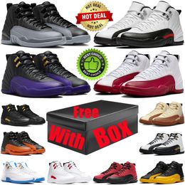 12 12s Vendita calda 12 12s scarpe da basket da uomo GYM rosso CLASSE 2003 FLU GAME THE MASTER BORDEAUX lupo grigio PLAYOFF Scarpe da ginnastica sportive