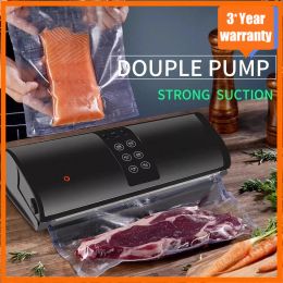 Machine Best Electric Vacuum Food Sealer Packaging Machine For Home Kitchen Food Saver Bags Commercial Vacuum Food Sealing 280mm