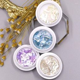 Nail Art Decorations Shell Patch Sequin Easy To Use Chip Design Waterproof And Durable High Durability Abalone Manicure Decoration